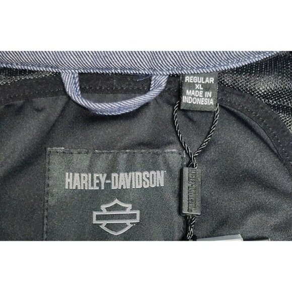 Harley-Davidson Men's Operative Riding Shirt Jacket - Peacoat - Picture 11 of 12
